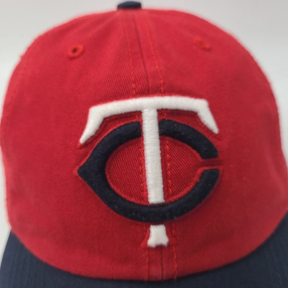 Minnesota Twins Hat Fitted M 47 Brand Franchise Red Blue MLB Baseball Logo Men